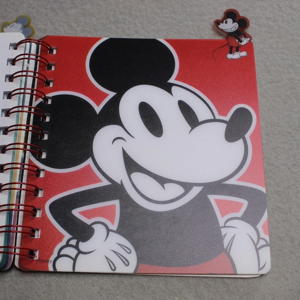 Disney Mickey Mouse 90 Years True‎ Original Spiral Notebook Tri-Coastal Design